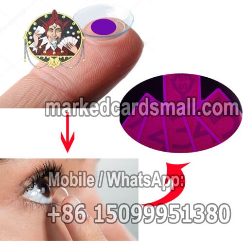 marked cards contact lenses