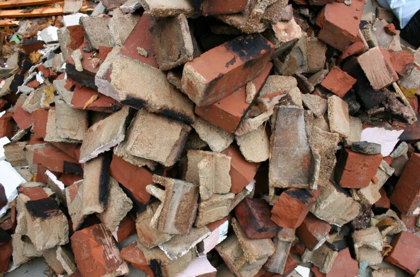 Construction Waste Disposal of Bricks
