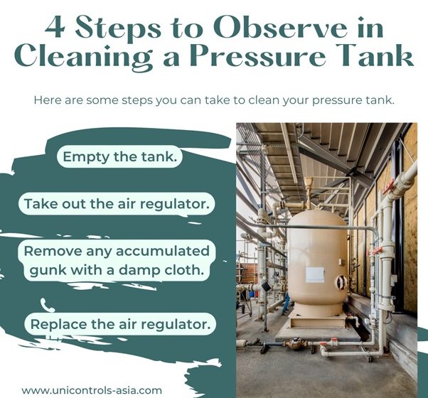  4 Steps to Observe in Cleaning a Pressure Tank