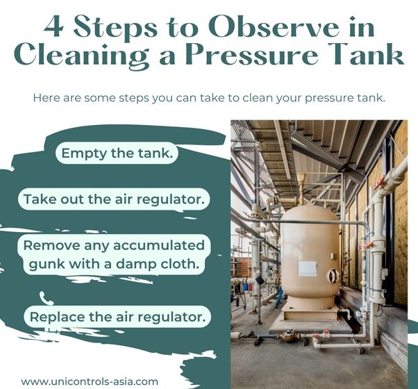 4 Steps to Observe in Cleaning a Pressure Tank