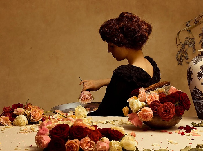 A Mixture of Dried Flowers Known as Potpourri
